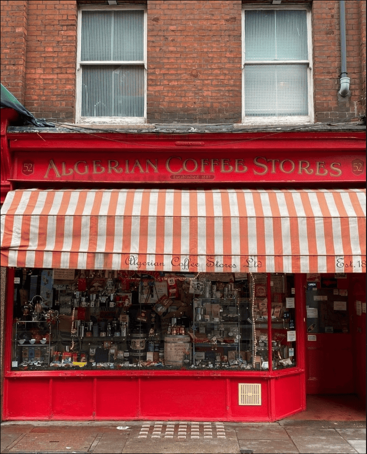 Algerian Coffee Stores Soho London W1